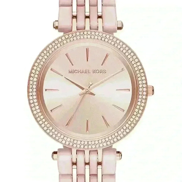 NWT Michael Kors Darci Watch Rose Gold